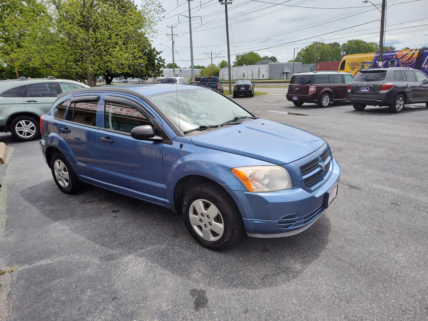 2007 Blue Dodge Caliber (1B3HB28C17D) , located at 5700 Curlew Drive, Norfolk, VA, 23502, (757) 455-6330, 36.841885, -76.209412 - Photo#16